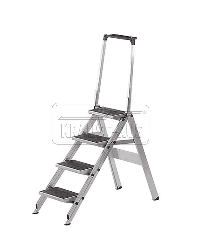 Складной трап Krause STABILO 4, с дугой безопасности 810533 (старый артикул 810267)