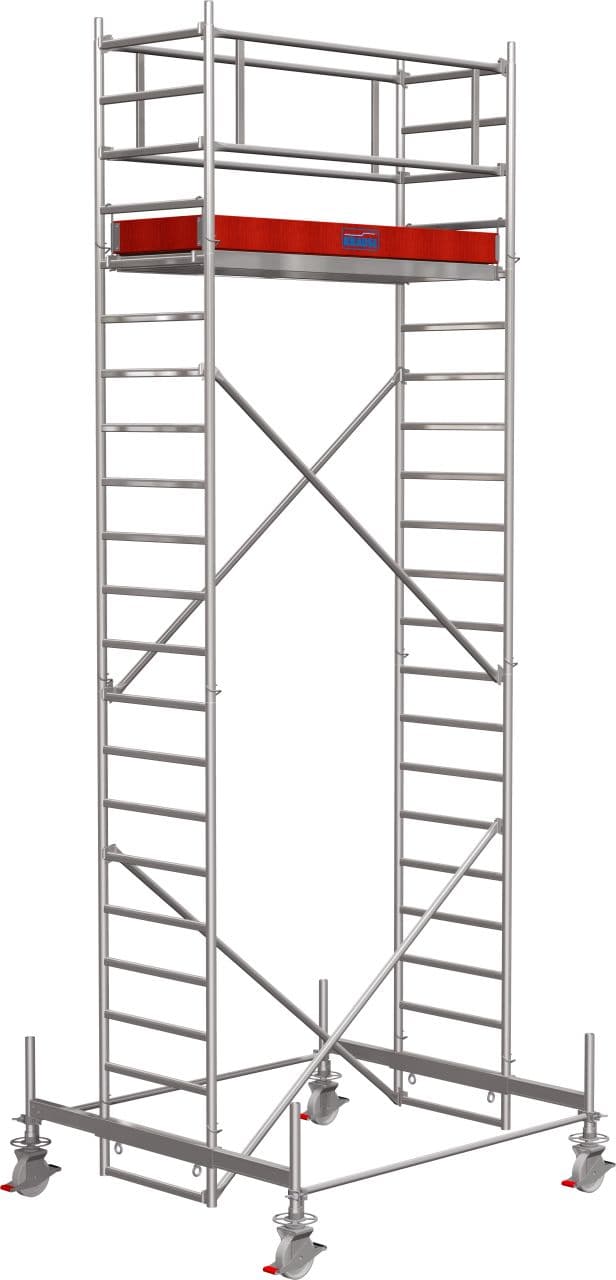 Вышка-тура Krause STABILO Professional серия 100 2 х 0,75 м рабочая высота 6,4 м 731074