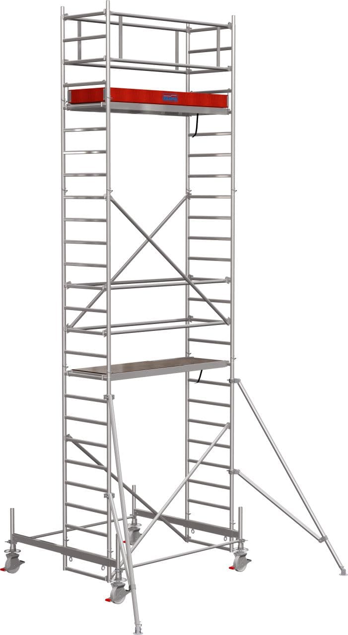 Вышка-тура Krause STABILO Professional серия 100 2 х 0,75 м рабочая высота 7,4 м 731081