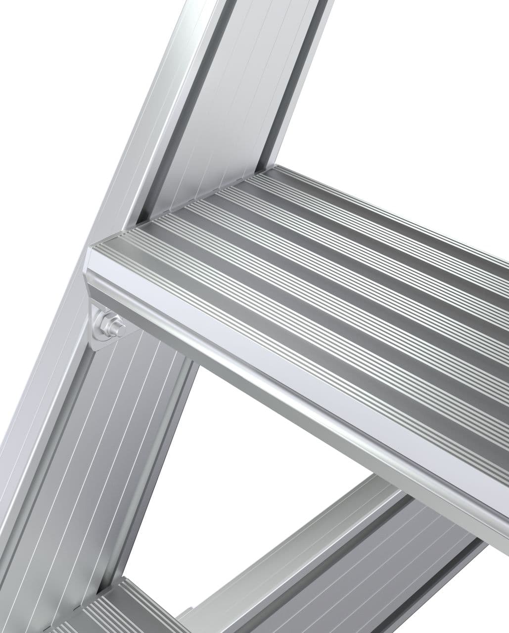 Переход с платформой Krause STABILO 4, рифленый алюминий, шир 600 мм, 60° 826831