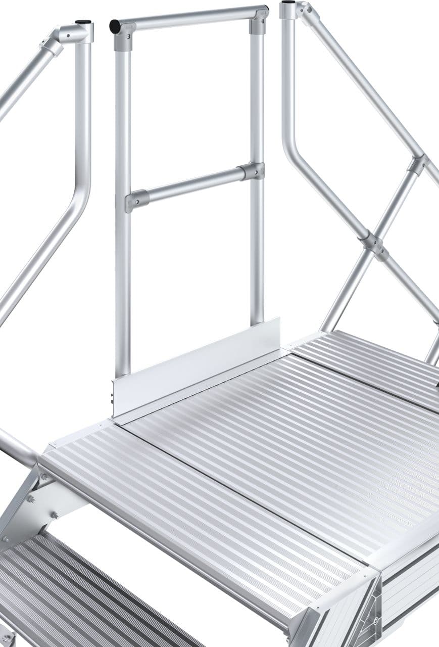 Переход с платформой Krause STABILO 4, рифленый алюминий, шир 600 мм, 60° 826831