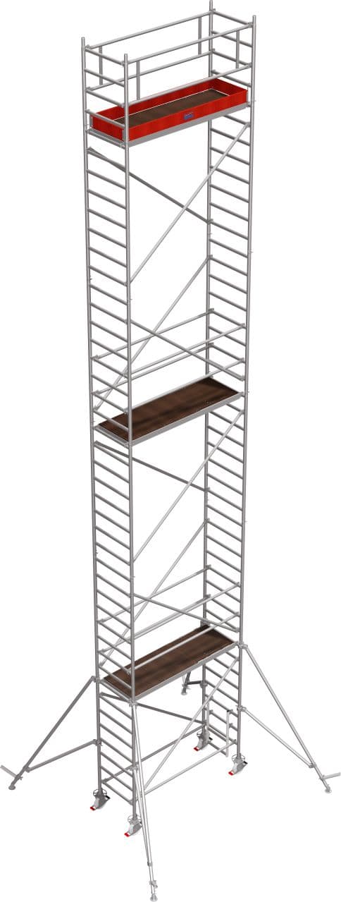 Вышка-тура Krause STABILO Professional серия 1000 2 х 0,75 м рабочая высота 12,3 м 776099 (старый артикул 738127)