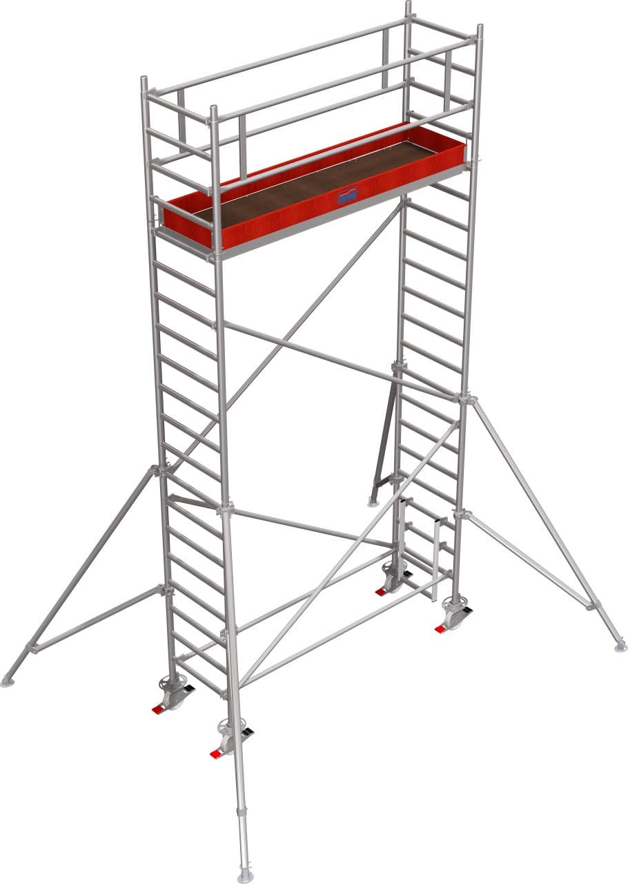 Вышка-тура Krause STABILO Professional серия 1000 2,5 х 0,75 м рабочая высота 6,3 м 777034 (старый артикул 748065)
