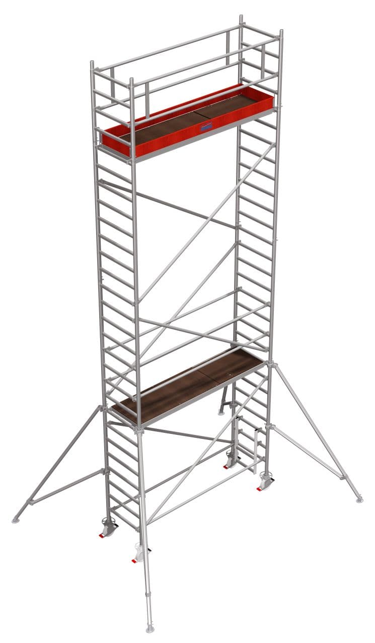 Вышка-тура Krause STABILO Professional серия 1000 2,5 х 0,75 м рабочая высота 8,3 м 748089
