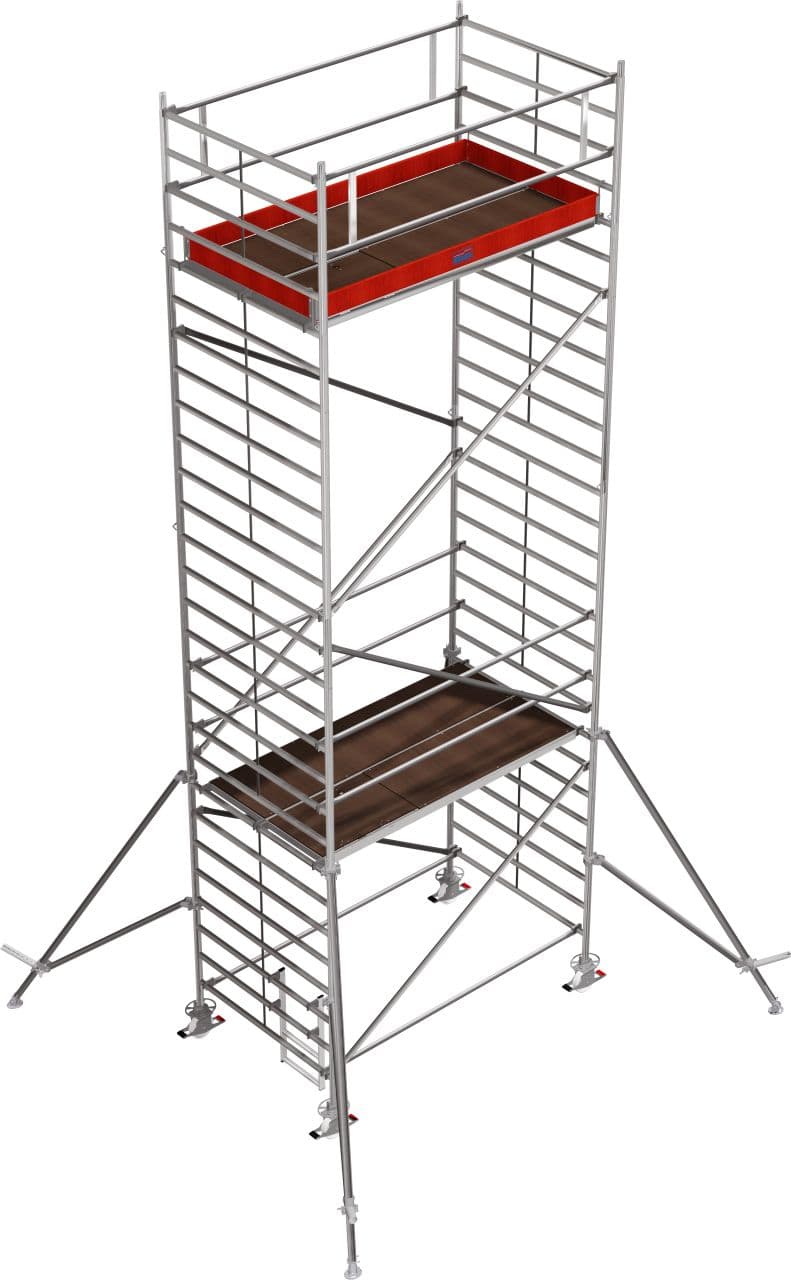 Вышка-тура Krause STABILO Professional серия 5000 2,5х1,5 м рабочая высота 8,3 м 787057 (старый артикул 749086)