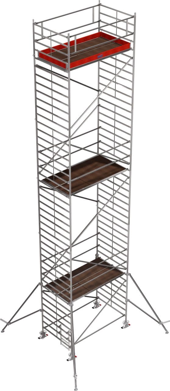 Вышка-тура Krause STABILO Professional серия 5000 2,5х1,5 м рабочая высота 12,3 м 787095 (старый артикул 749123)