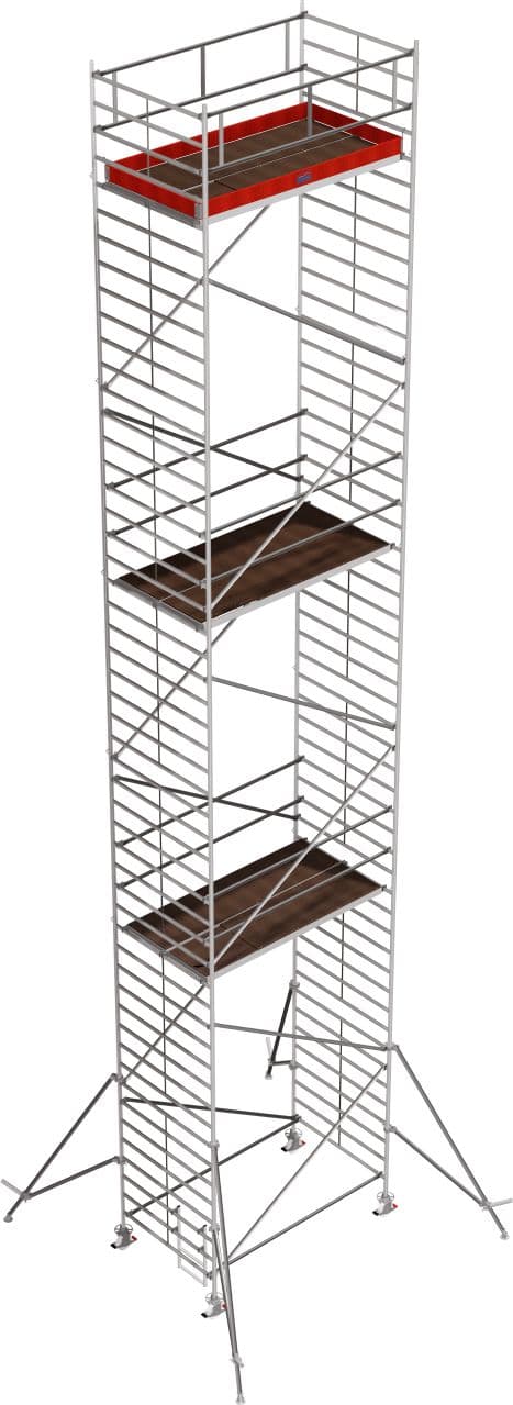 Вышка-тура Krause STABILO Professional серия 5000 2,5х1,5 м рабочая высота 14,3 м 787118 (старый артикул 749147)
