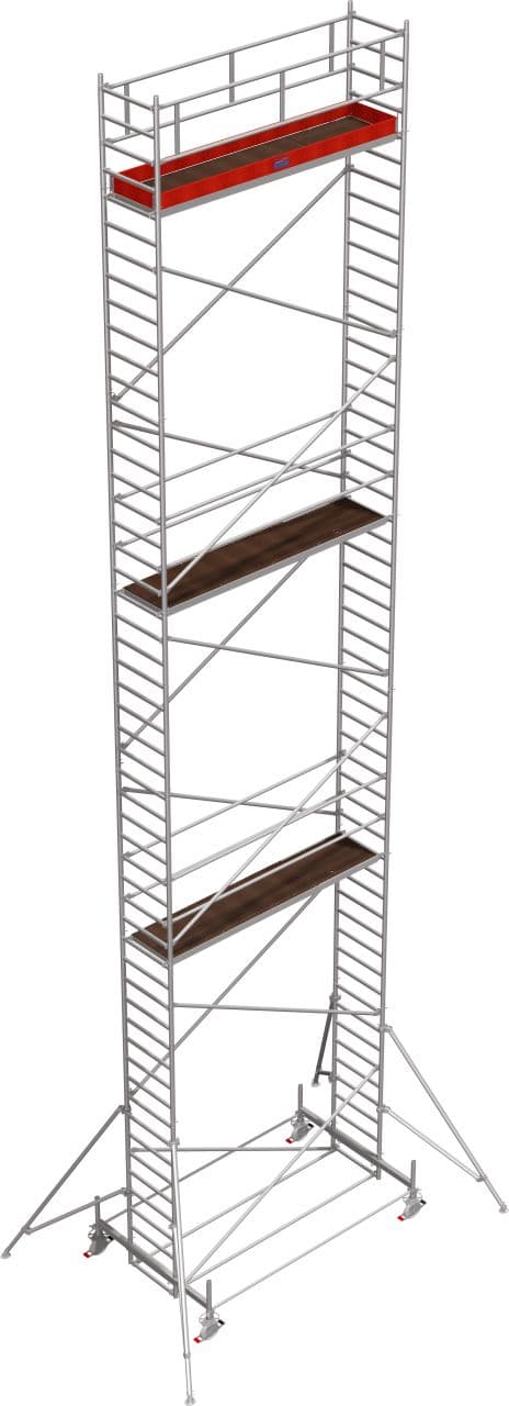 Вышка-тура Krause STABILO Professional серия 100 3,0 х 0,75 м рабочая высота 14,4 м 751409