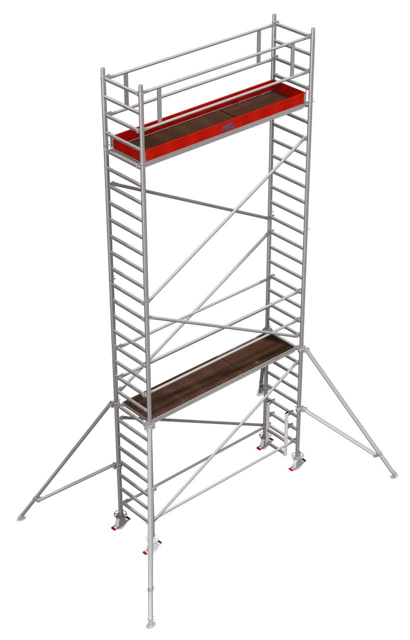 Вышка-тура Krause STABILO Professional серия 1000 3,0 х 0,75 м рабочая высота 8,3 м 758088