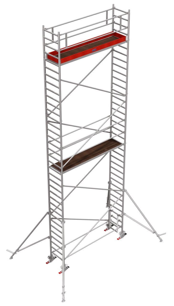 Вышка-тура Krause STABILO Professional серия 1000 3,0 х 0,75 м рабочая высота 10,3 м 758101