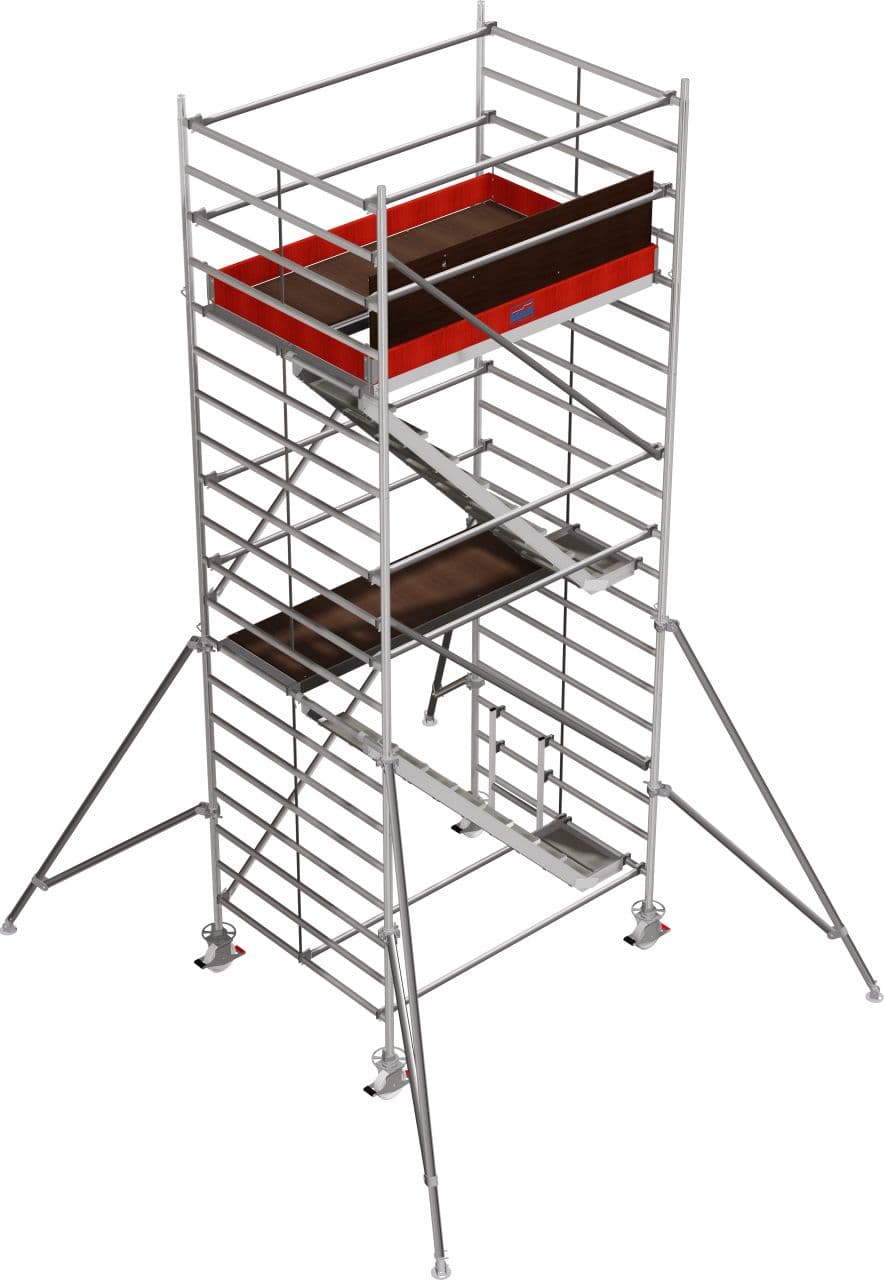Вышка-тура Krause STABILO Professional серия 5500 с трапом рабочая высота 6,3 м 789020 (старый артикул 769015)