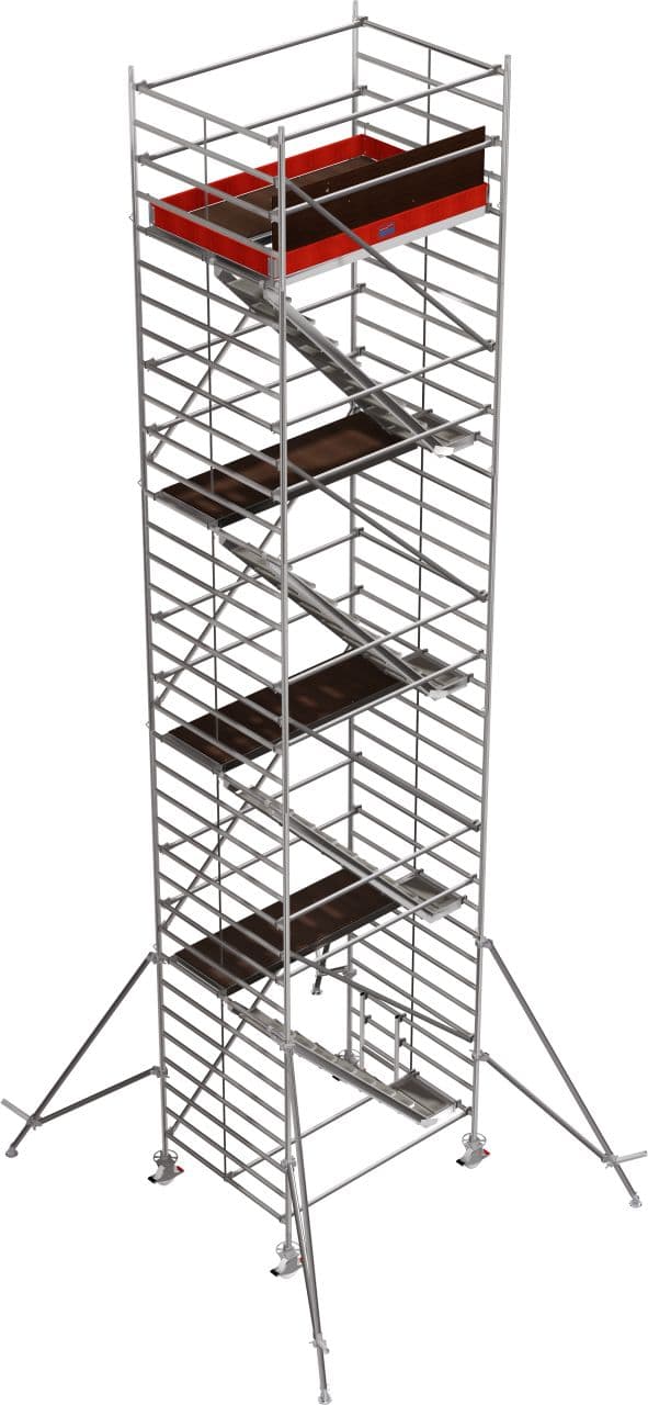 Вышка-тура Krause STABILO Professional серия 5500 с трапом рабочая высота 10,3 м 789044 (старый артикул 769039)