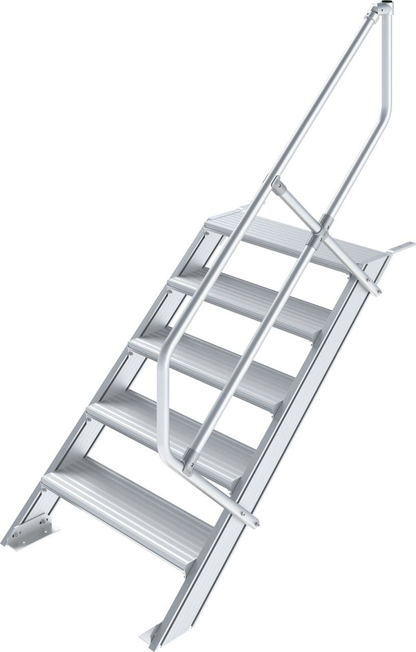 Трап Krause STABILO 5, рифленый алюминий, шир 800 мм, 45° 822543