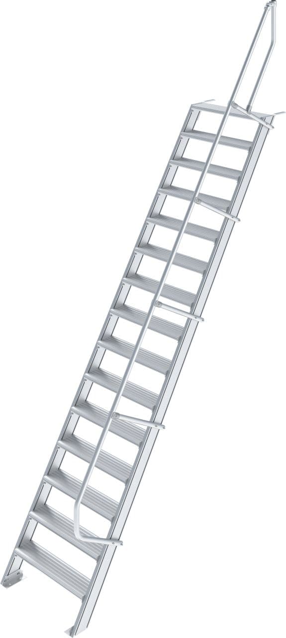 Трап Krause STABILO 15, рифленый алюминий, шир 1000 мм, 60° 823649