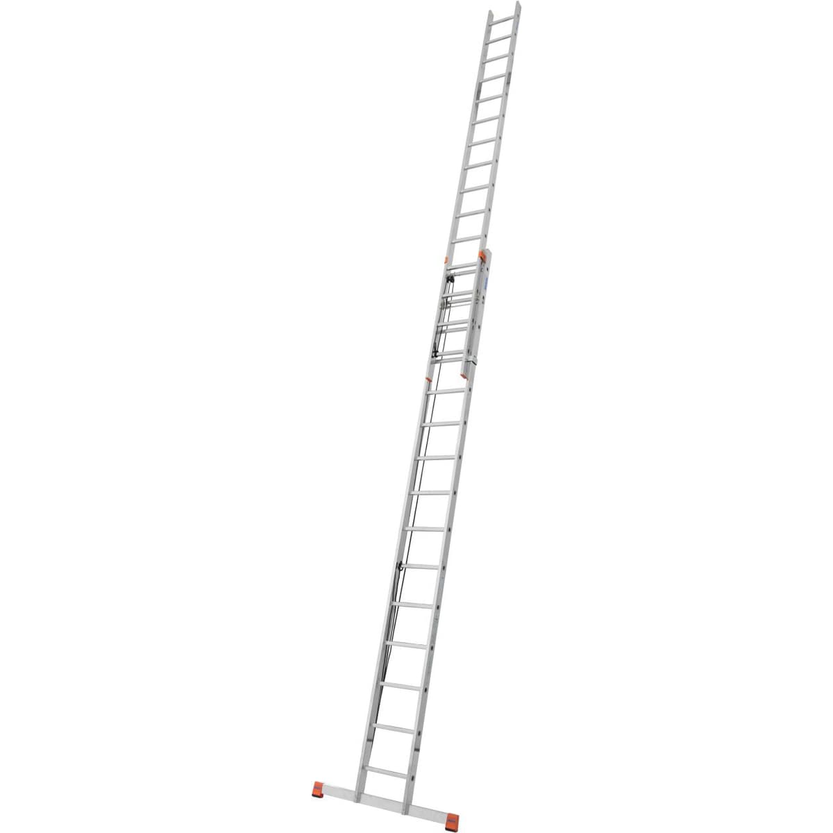 Двухсекционная лестница с тросом Krause Robilo 2х15, 129840