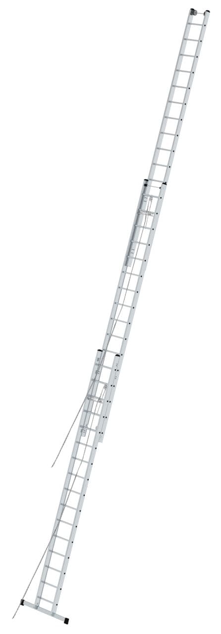 Трехсекционная лестница с тросом Krause STABILO 3x16, 800763