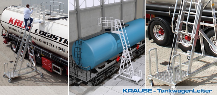 Передвижные трапы для цистерн Krause